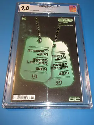 Buy Green Lantern War Journal #1 Glow In The Dark Variant CGC 9.8 NM/M Gem Wow • 46.41£
