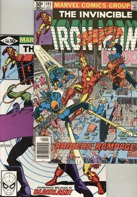 Buy Iron Man #145, #146, #147 And #148 • 6.35£