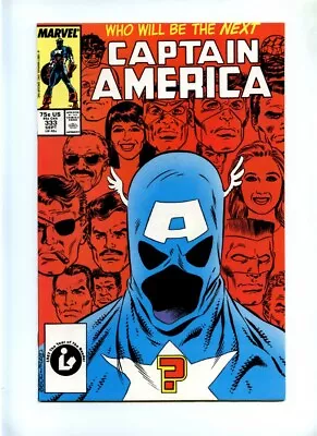 Buy Captain America #333 - Marvel 1987 - 1st APP John Walker As Capt America • 25.49£