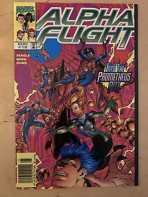 Buy Alpha Flight Volume 2 #10, Marvel Comics, May 1998, NM • 3.50£