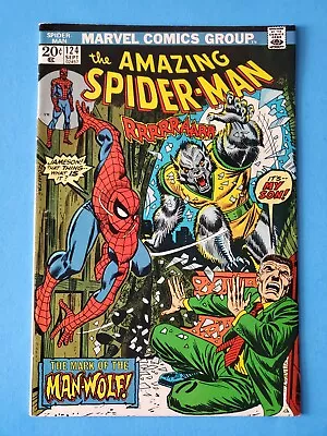 Buy Amazing Spider-Man #124 - 1st Man-Wolf, Kristine Saunders - Marvel Comics 1973 • 100.07£