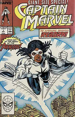 Buy Captain Marvel Giant-Size Special #1 - Marvel - 1989 - 1st Monica Rambeau Solo • 12.95£