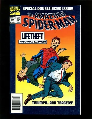 Buy Amazing Spider-Man #388 (News) VF+ Giant Foil Cover Chameleon Vulture Venom Solo • 8£
