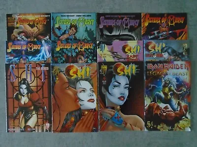 Buy DC Comics. Sisters Of Mercy SHI Iron Maiden. 12comics Job Lot Mixed Issues 1996. • 15£