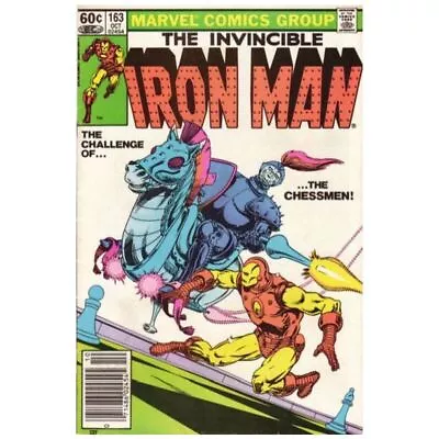 Buy Iron Man (1968 Series) #163 Newsstand In NM Minus Condition. Marvel Comics [q@ • 10.46£