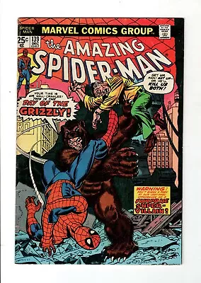 Buy Amazing Spider-Man 139 1st Grizzly Appearance Gerry Conway Marvel Comics 1974 • 18.38£