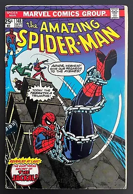 Buy Amazing Spider-Man #148 (Marvel Comics, 1975, KEY - Jackal's Identity Revealed) • 8.91£