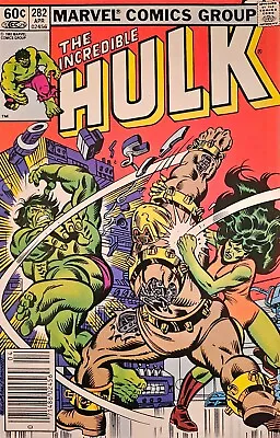 Buy Incredible Hulk #282 Bronze Age 1983 1st She-Hulk Team Up Key 🔑  • 31.53£