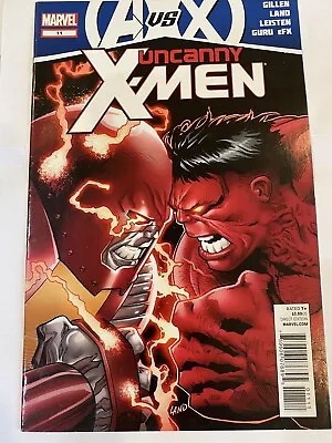 Buy Uncanny X-Men #11 - A Vs X | Marvel Comic 2012 Red Hulk • 5.27£