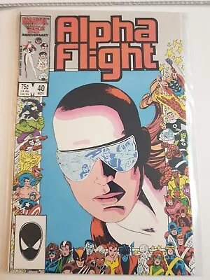 Buy Alpha Flight #40 Marvel Comics Nov 1986 John Byrne Rare Vf+ • 2.99£