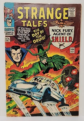 Buy STRANGE TALES # 144 Marvel 1966 1st App JASPER SITWELL Roy Thomas DOCTOR STRANGE • 11.82£