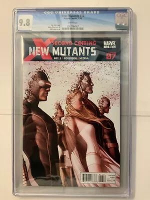 Buy New Mutants (2009) #  13 CGC 9.8 Small Crack On Back Cover 2010 • 63£