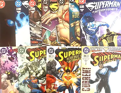 Buy Action Comics # 729-738 & 740. 11 Issue High Grade 1997 Lot.  Superman. • 28.99£