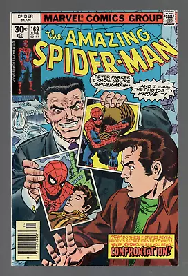Buy Amazing Spider-Man #169 Marvel 1977 NM-  9.2 • 49.57£