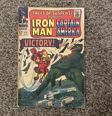 Buy Tales Of Suspense 83  Iron Man/ Captain America • 7.91£