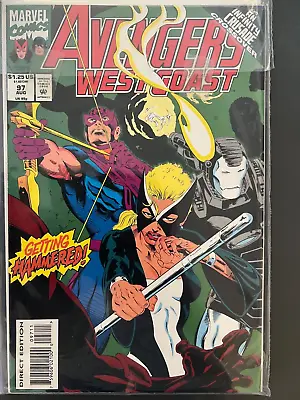 Buy West Coast Avengers #97 Marvel Comics Infinity Crusade Crossover • 4.95£