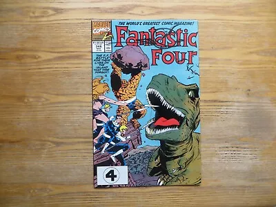 Buy 1990 Fantastic Four # 346 Dinosaurs Signed Walt Simonson Story & Art With Poa • 19.71£