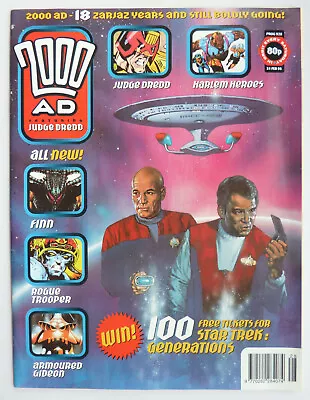Buy 2000AD Prog 928 - Judge Dredd - Star Trek - Fleetway - 24 February 1995 VF 8.0 • 4.45£