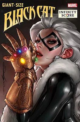 Buy Giant-size Black Cat Infinity Score #1 Jeehyung Lee Variant (24/11/2021) • 3.85£