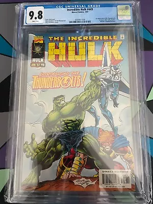 Buy Incredible Hulk #449 CGC 9.8  • 390£