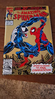 Buy The Amazing Spider-Man #375 30th Anniversary Venom Cover Foil Error • 12.06£