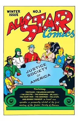 Buy 🟥⬜ All-star Comics #3 Facsimile Edition Cvr A Ee Hibbard  *11/08/23 Presale • 5.46£