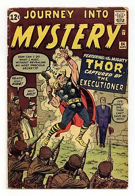 Buy Thor Journey Into Mystery #84 GD- 1.8 1962 1st App. Jane Foster • 470.34£
