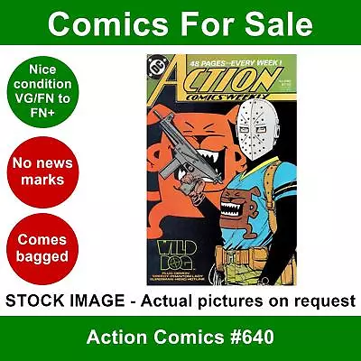 Buy DC Action Comics #640 Comic - VG/FN+ 28 February 1989 • 3.99£