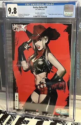 Buy Harley Quinn #38 Sozomaika Cowgirl Womens History Variant Cover DC Comic Ivy New • 47.65£