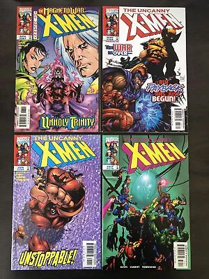 Buy Uncanny X-men Issues #367 - #370 | 4 Consecutive Issue Bundle From 1999 • 11£