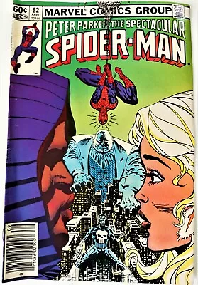Buy Spectacular Spider-Man #82 (1983) Marvel-1st Kingpin Vs. Punisher. • 4.73£