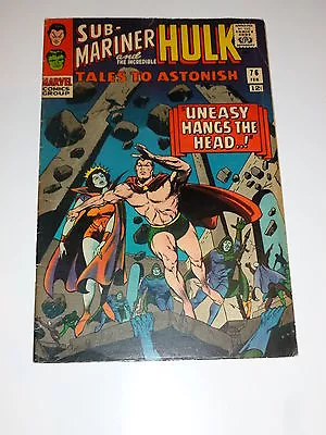 Buy TALES TO ASTONISH Comic - Vol 1 - No 76 - Date 02/1966 - Marvel (US Comic 12 C) • 35£