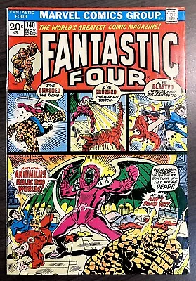 Buy Fantastic Four #140 (1973 Origin Of Annihilus) MCU • 8.69£