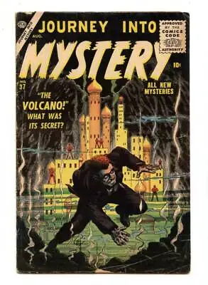Buy Journey Into Mystery #37 (G/VG) Atlas Marvel Comics Golden Age Horror 1956 • 126.49£