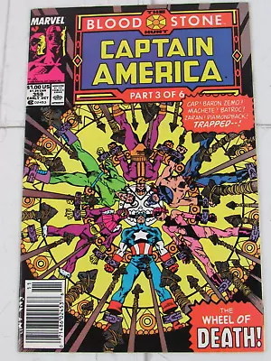 Buy Captain America #359 Early Oct. 1989 Marvel Comics Newsstand Edition • 8.53£