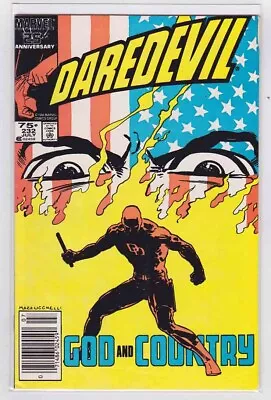 Buy Daredevil #232 (1986) First Appearance Of Nuke (Frank Simpson) • 13.75£