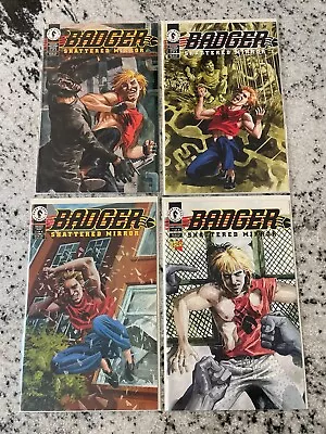 Buy Badger Shattered Mirror Complete Dark Horse Comics LTD Series # 1 2 3 4 NM RH17 • 4.78£