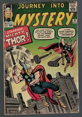 Buy Marvel Comics Journey Into Mystery 95 Thor Vs Thor Avengers 4.5 VG+ 1963 • 219.99£