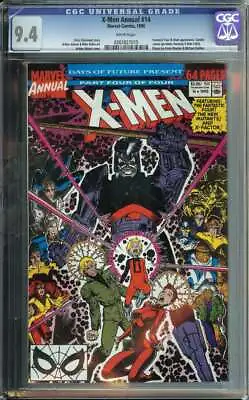 Buy X-men Annual #14 Cgc 9.4 White Pages // Gambit Cameo Predates X-men #266 1990 • 94.60£