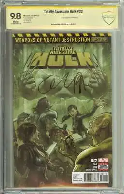 Buy Totally Awesome Hulk #22 Cbcs 9.8 White Pages • 209.71£