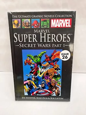 Buy Marvel The Ultimate Graphic Novels Super Heroes Secret Wars Part 1 #26 Volume 6 • 19.99£