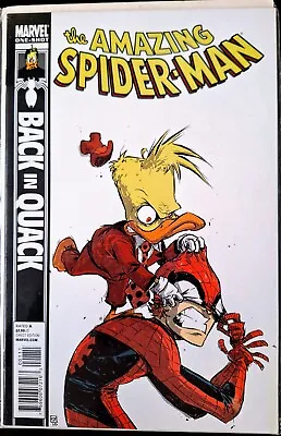 Buy AMAZING SPIDER-MAN BACK IN QUACK #1 NM Howard The Duck Skottie Young Cover 2010 • 12.49£