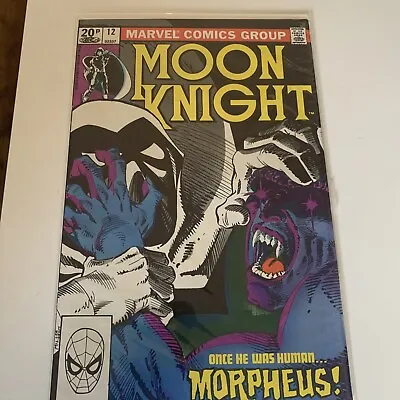 Buy MOON KNIGHT #12 (1981) Sienkiewicz 1st Appearance Of Morpheus • 6.99£