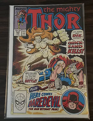 Buy Marvel Comics 1988 The Mighty Thor #392 1st Appearance Of Quicksand Read Desc. • 4.77£
