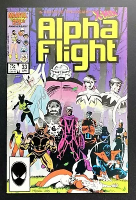 Buy Alpha Flight # 33 - 1986 - The Uncanny X-Men • 7.90£