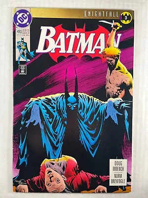 Buy Batman #493 Knightfall Part 3 DC Comics 1993 FN • 2.40£