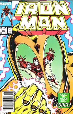 Buy Iron Man (1st Series) #223 (Newsstand) FN; Marvel | David Michelinie - We Combin • 3.16£