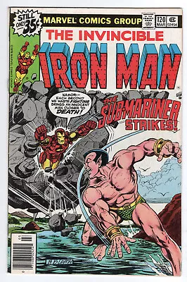Buy Iron Man #120 (1978) [VF] 1st Appearance Of Justine Hammer [Newsstand Edition] • 12£
