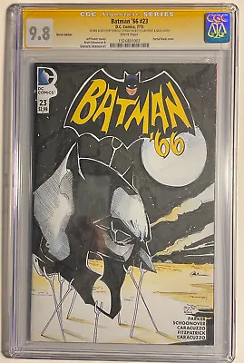 Buy Batman '66 #23 CGC SS 9.8 Original Art By Danielle Otrakji, After Dali NM • 92.86£