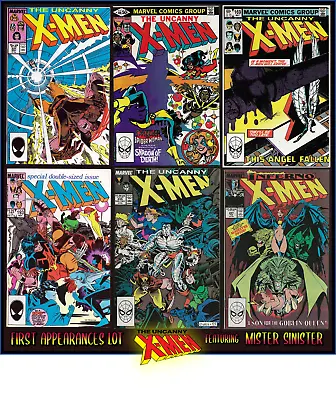 Buy Uncanny X-men #221 148 169 193 235 241 1st Mr Sinister Firestar Lot Marvel Fn/vf • 69.40£
